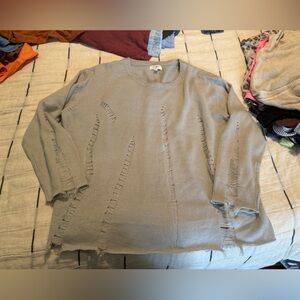 Umgee distressed sweater